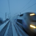 TGV sur la LGV sud-est