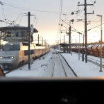 TGV sur la LGV sud-est