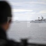 Exercice naval Varuna entre la marine indienne et française