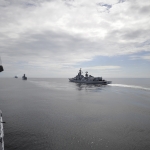 Exercice naval Varuna entre la marine indienne et française